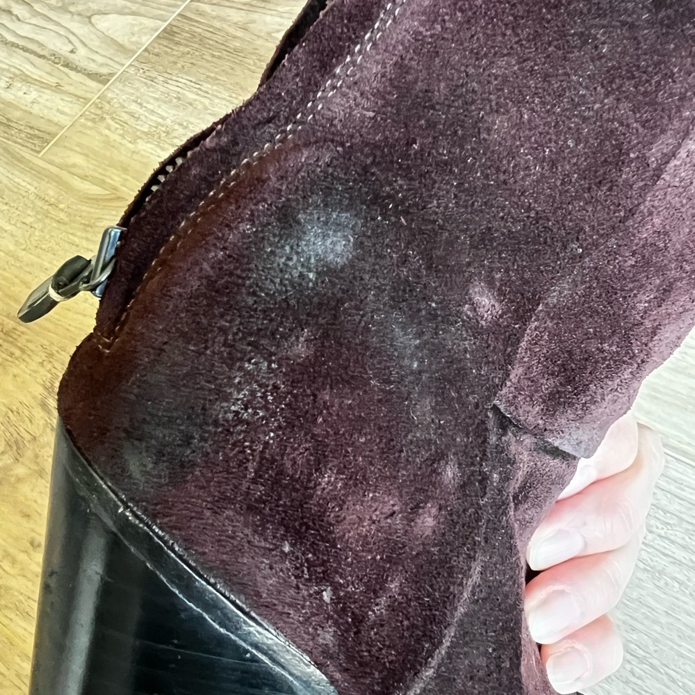 Rag & Bone Newbury rich brown suede bootie size 36=6 in fair condition - Picture 12 of 16
